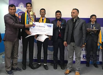 Anup Bashyal & Sunil Sharma - RUNNER UP in National Level +2 Mathematics Quiz Competition - 2076, Kathmandu.