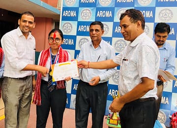 Aayushma Bastakoti- WINNER of Extempore with statement District level competition