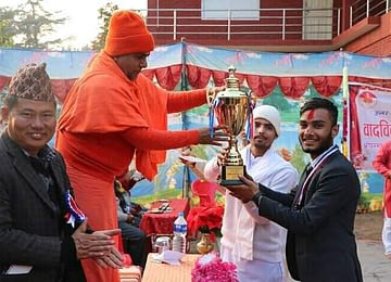 Saugat Acharya WINNER of Pramananda Prativa Puraskar in Inter School Debate Competition