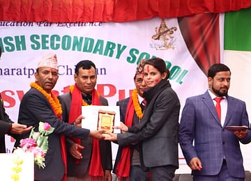 WINNERS of Debate competition organized by NYRC AROMA